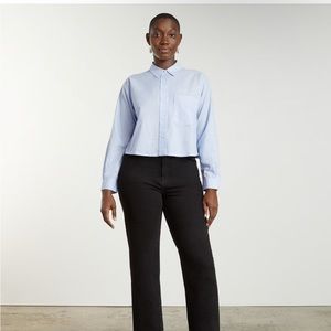 Everlane Cropped shirt. Gently used.